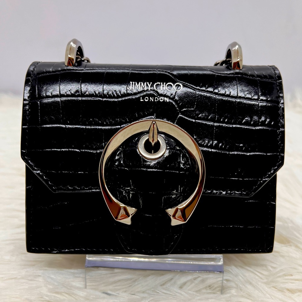 Jimmy Choo Mini Madeline leather crossbody bag